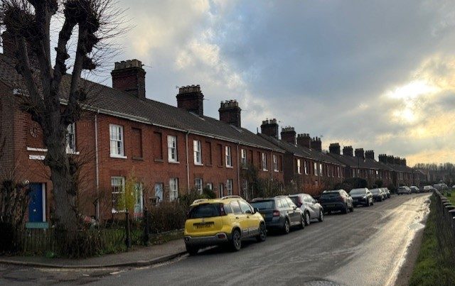 Russell Terrace and White Horse Lane
